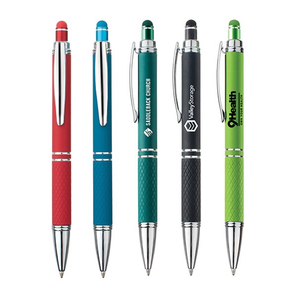 10 Rubber Cap Liebherr Touchpen Matt Silver Ballpoint Pen with Twist Action 10 Rubber Cap Liebherr Touchpen Matt Silver Ballpoint Pen with Twist Action