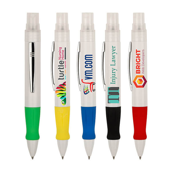 Refillable 5 ml Hand Sanitizer 2 - In -1 Pen Combo