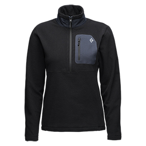 Black Diamond® Women's Rift Half-Zip Fleece Jacket
