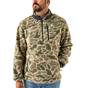 BURLEBO Sherpa Quarter Zip
