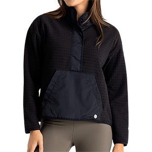 Free Fly Women's Gridback Fleece Snap Pullover