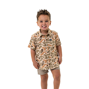 BURLEBO Youth Performance Button Up