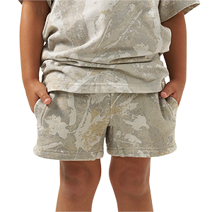 BURLEBO Youth Vintage Washed Shorts