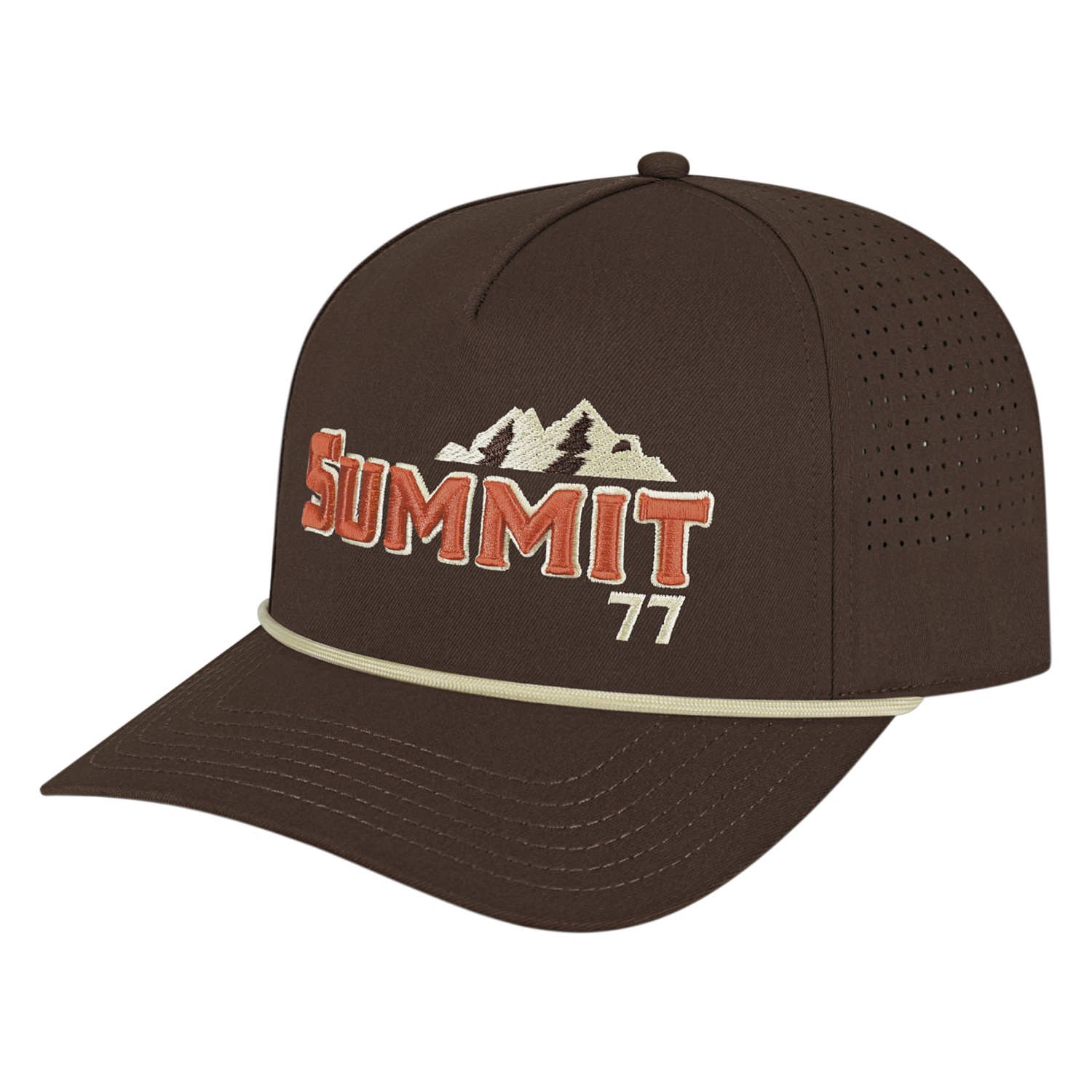 Summit Perforated Cap with Rope 40