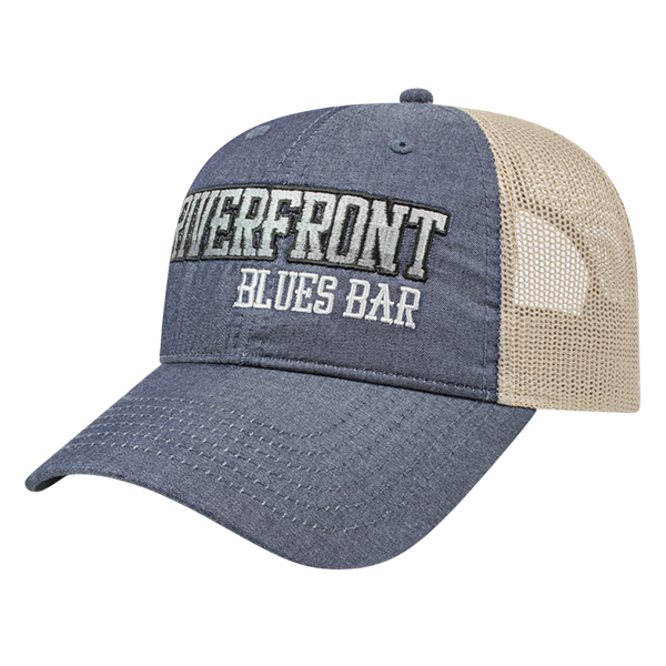 i1014 Chambray with Soft Mesh Back Cap | Capamerica