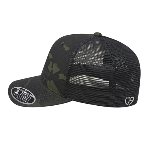 i8513 Flexfit 110® Premium MultiCam® Trucker Mesh Back Cap