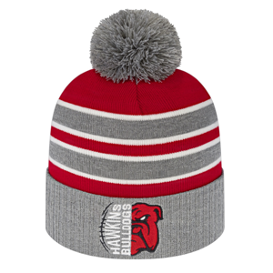 iK56 Double Stripe Knit Cap with Ribbed Cuff | Capamerica