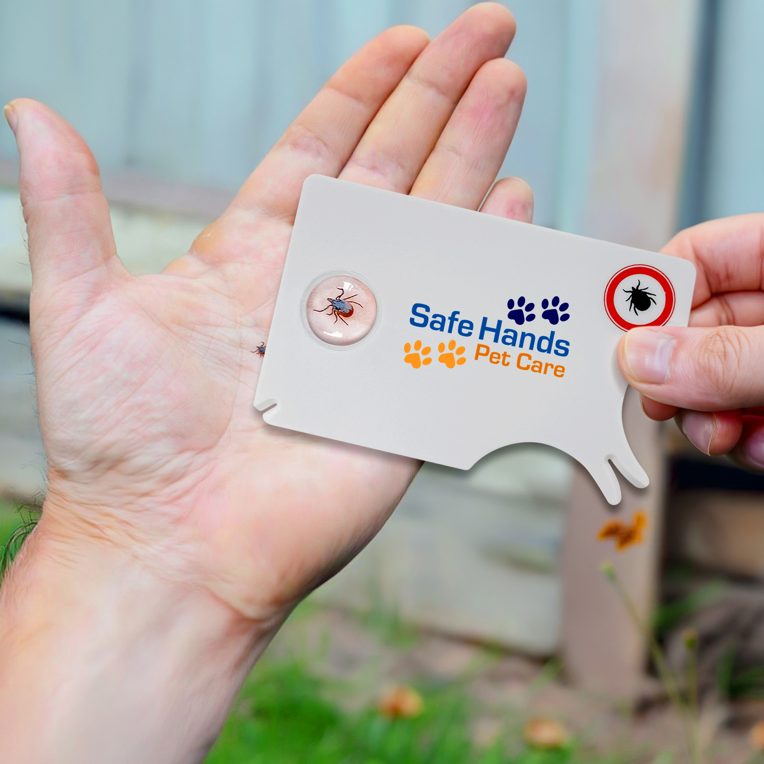 Tick Remover Card with 3x Magnifier — view 5