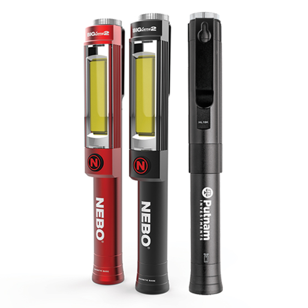 nebo flashlight and class 2 laser NEBO Customized With Your Logo