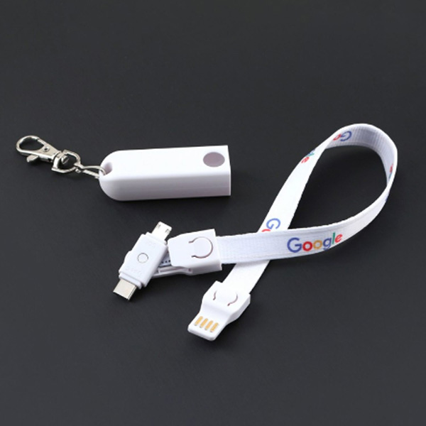 Lanyard-shaped Charging Cable - One Color