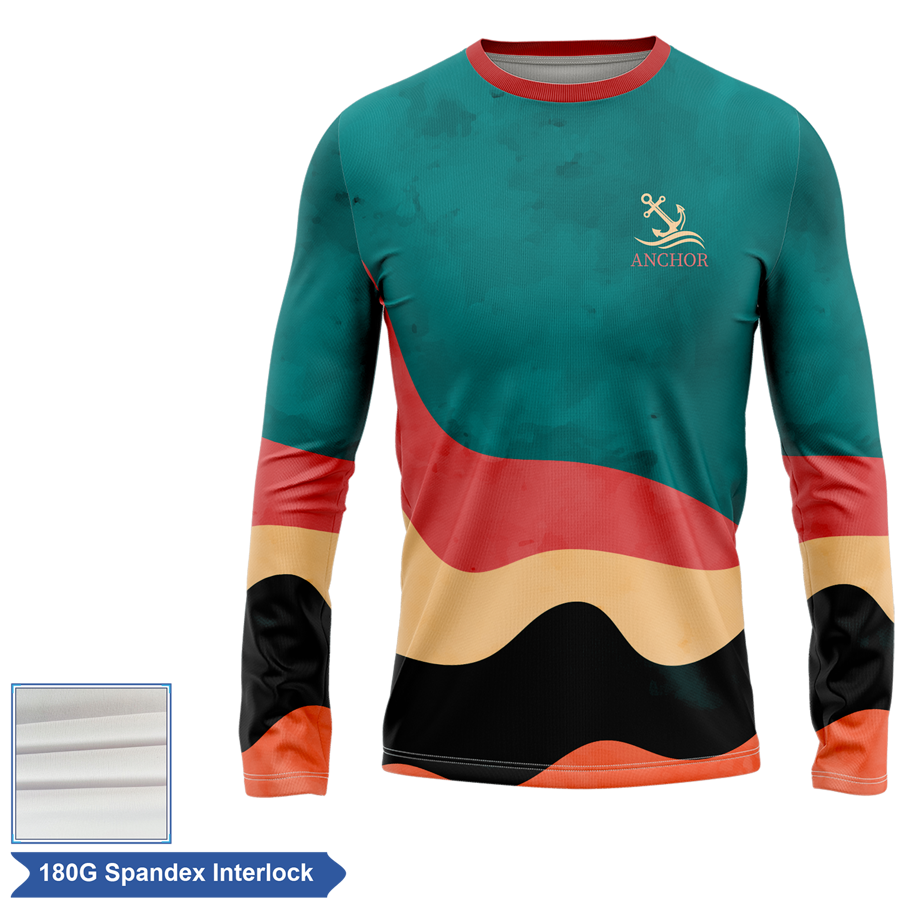 Rush - Unisex & Kids' Sublimation Long Sleeve T-Shirt - Spandex Interlock