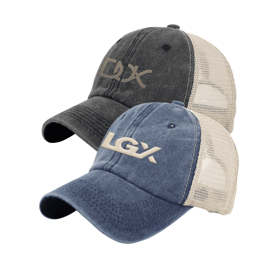 Rush - 2-Tone Washed Cotton Trucker Cap
