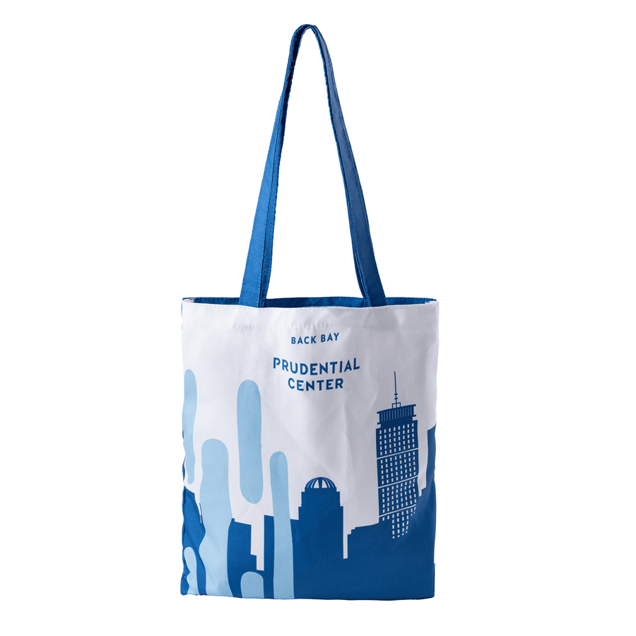 Rush - Sublimation 8 oz Poly Canvas Tote Bag - 15"W x 18"H x