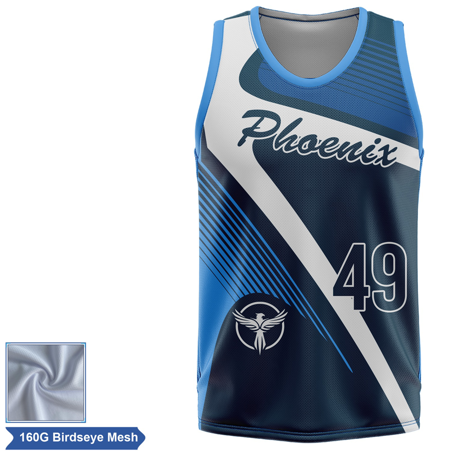 Rush - Unisex & Kids' Sublimation Basketball Jersey - Birdseye Mesh