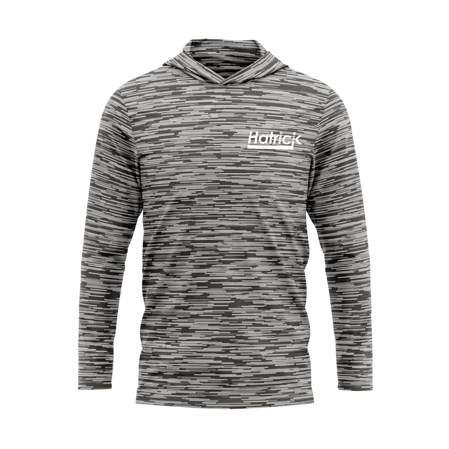 Rush - Long Sleeve Hooded Heather T-Shirt