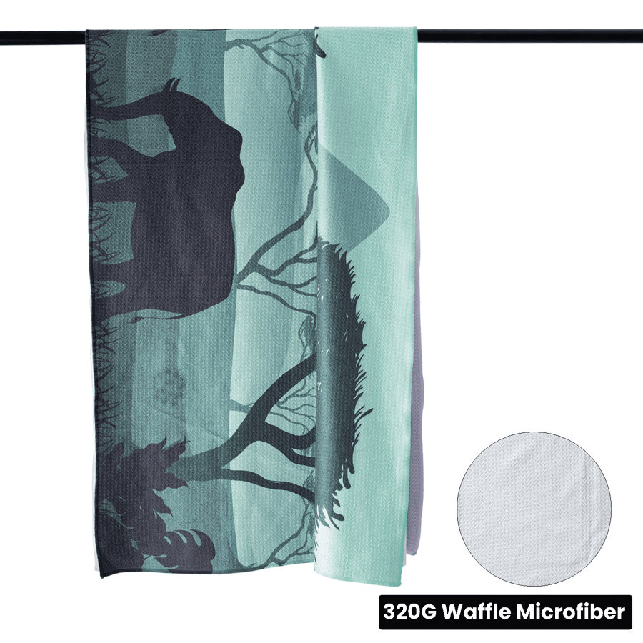 Rush - Sublimation Waffle Beach Towel