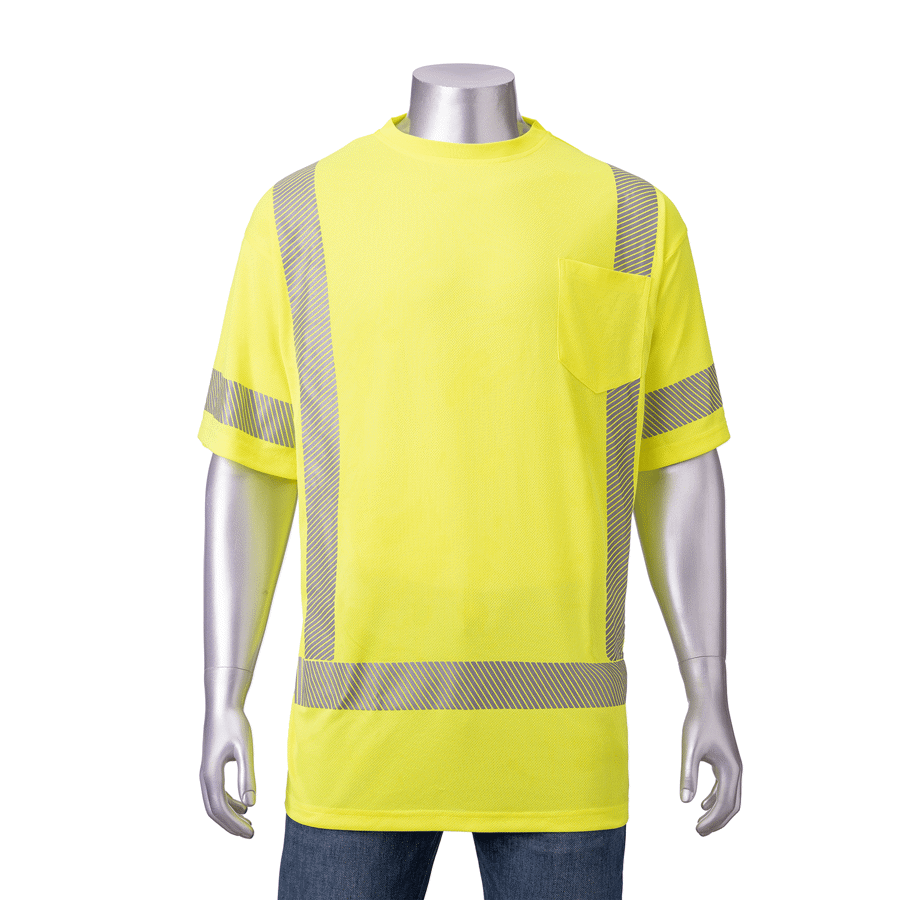 Rush - Short Sleeve Reflective SS T-Shirt - Birdseye Mesh