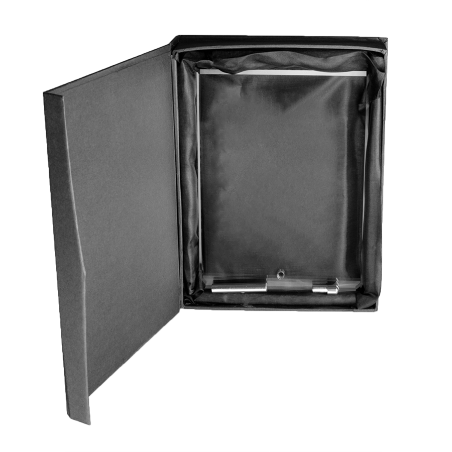 Compact Jade Glass Plaque Award with Stand