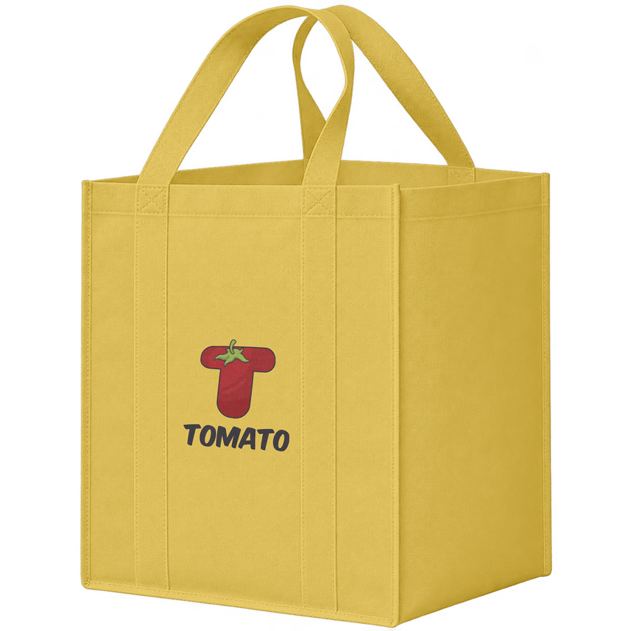 RPET Full Color 80 GSM PP Laminated Non-Woven Tote Bag -