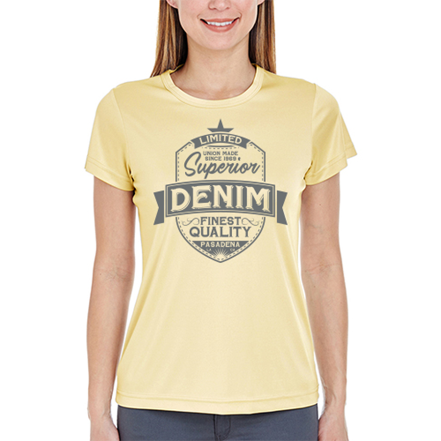 UltraClub Ladies' Cool & Dry Sport Tee 4 oz