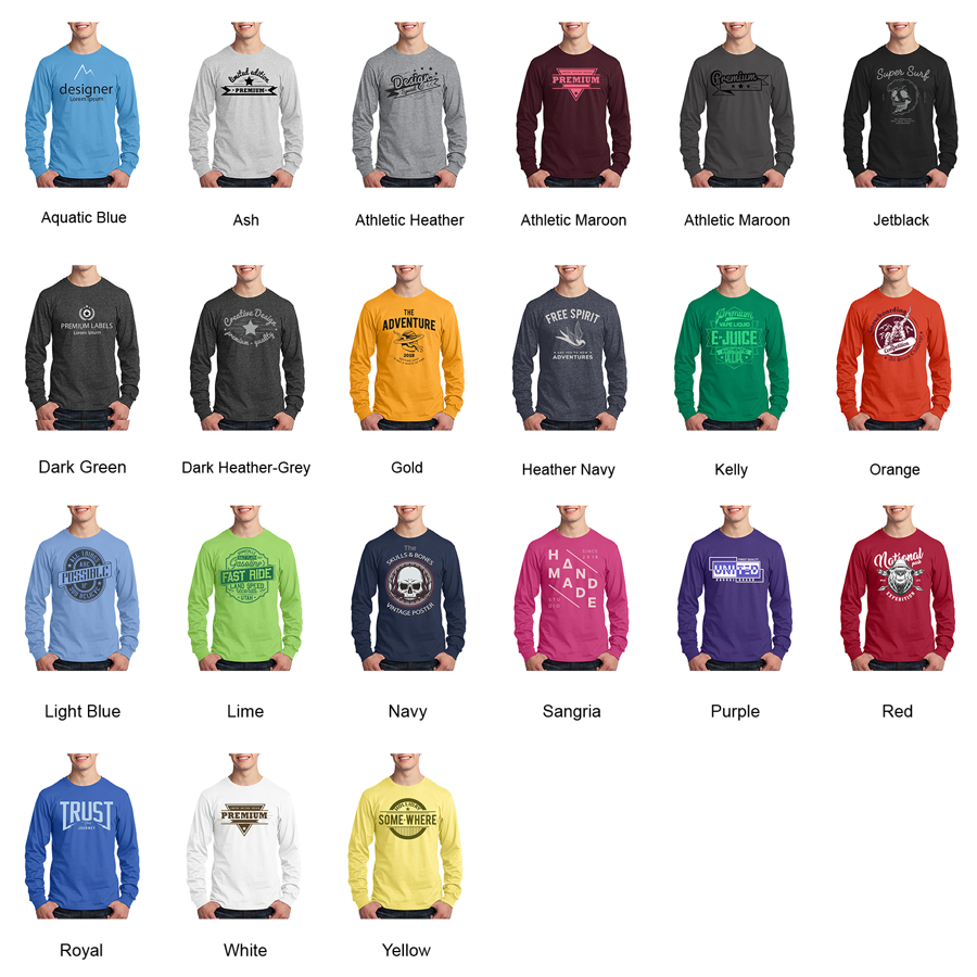 Group image with colour names