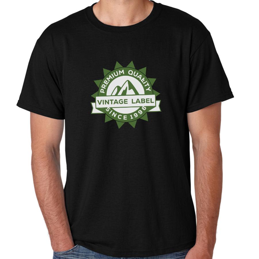 Black Printed