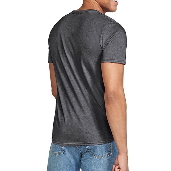 Heather Dark Gray Back