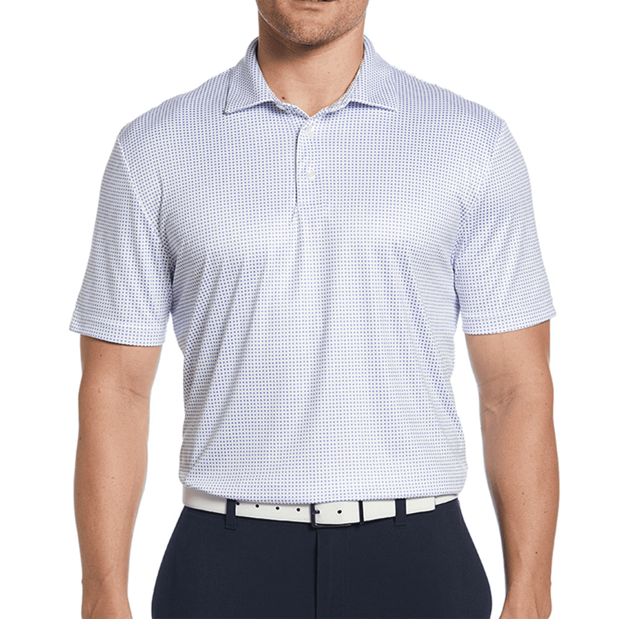 Perry Ellis Men's Printed Polo (6.3 oz)