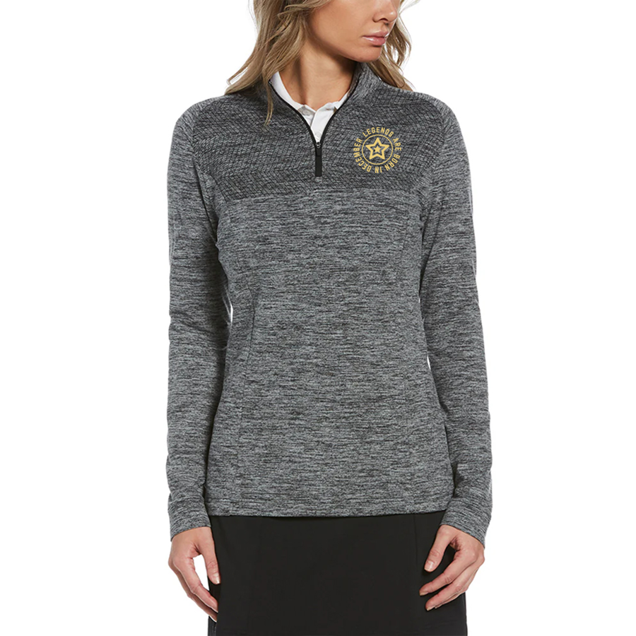 Perry Ellis Ladies Stretch Quarter Zip