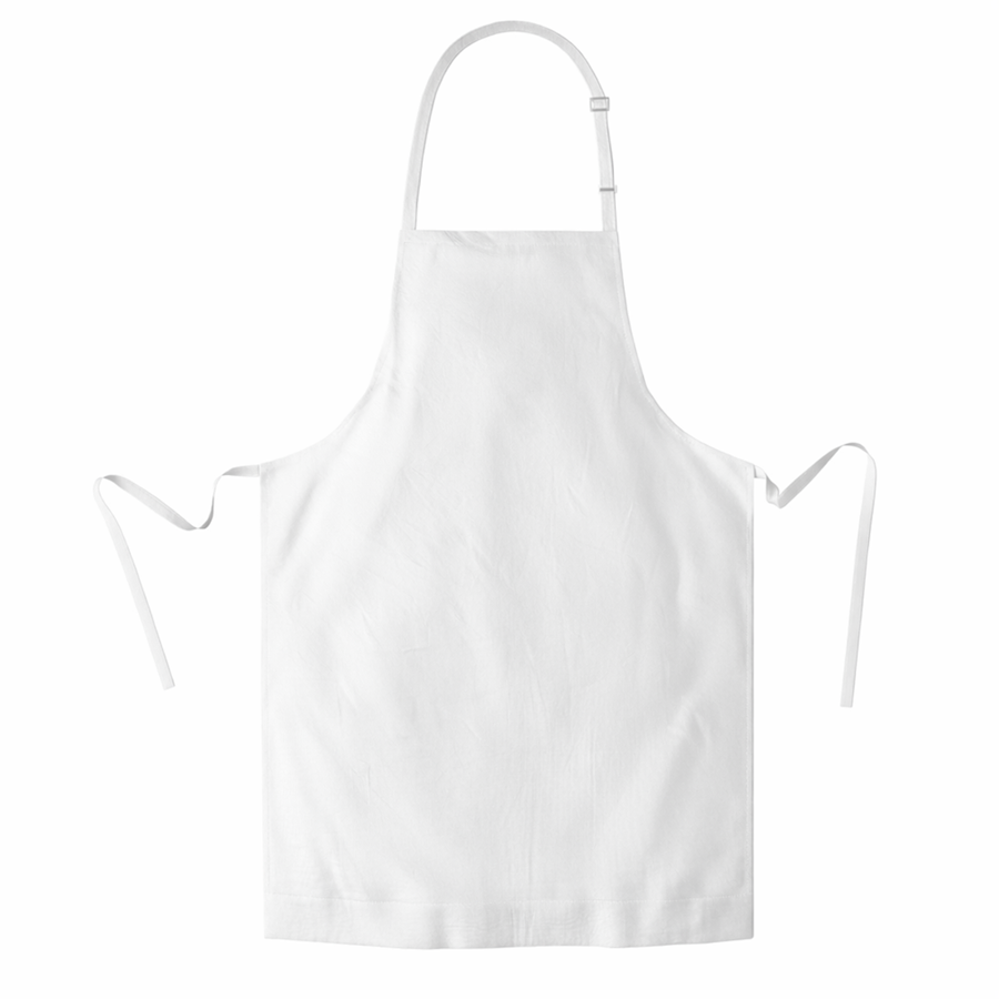 Cotton Canvas Bib Apron - 28"W X 34"L