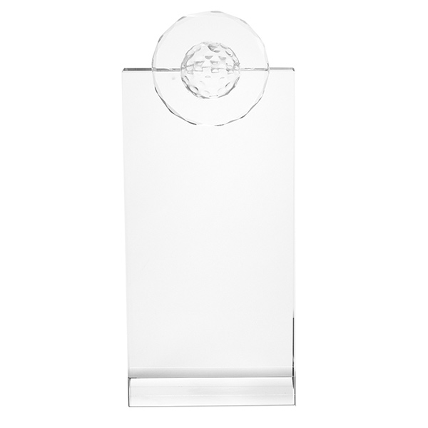 Golf Pinnacle Optical Crystal Recognition Award