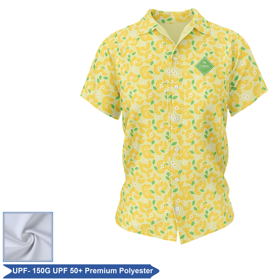 Women's Sublimation Full-Button UPF 50+ Poly Shirt