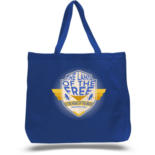 12 oz Large Cotton Canvas Grocery Tote Bag - 20"W x 15"H x 5"D x 22"Handle