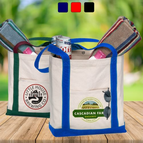 12 oz Cotton Canvas Tote Bag -14" x 17"