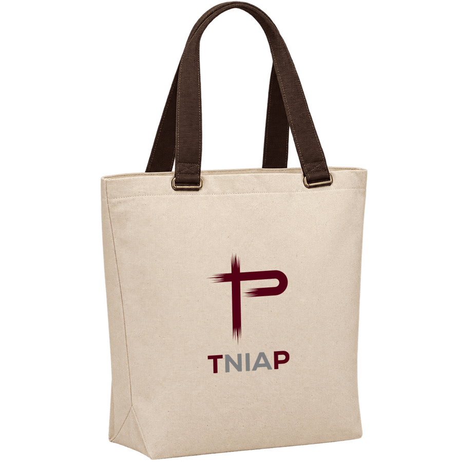 12 oz Cotton Canvas Tote Bag -16" x 15"