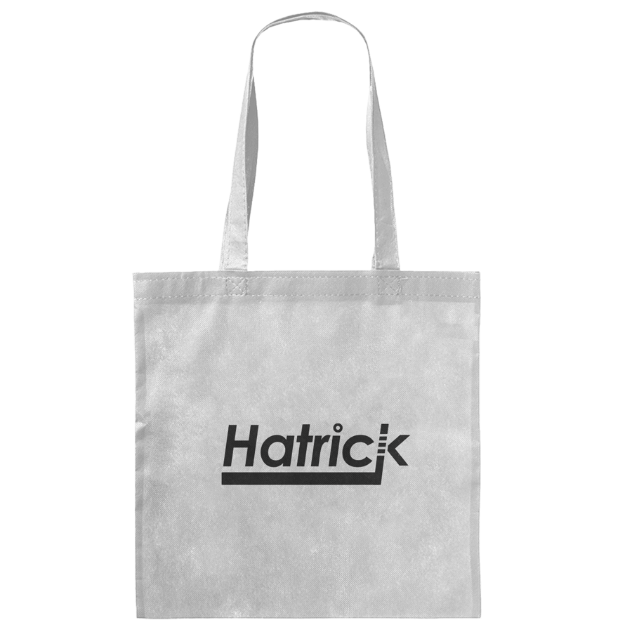 RPET Full Sublimation 80 GSM PP Non-Woven Tote Bag - 13.5"W