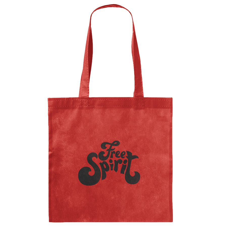 Full Color RPET 80G Non-Woven PP Laminated Tote 13.5x14.5"