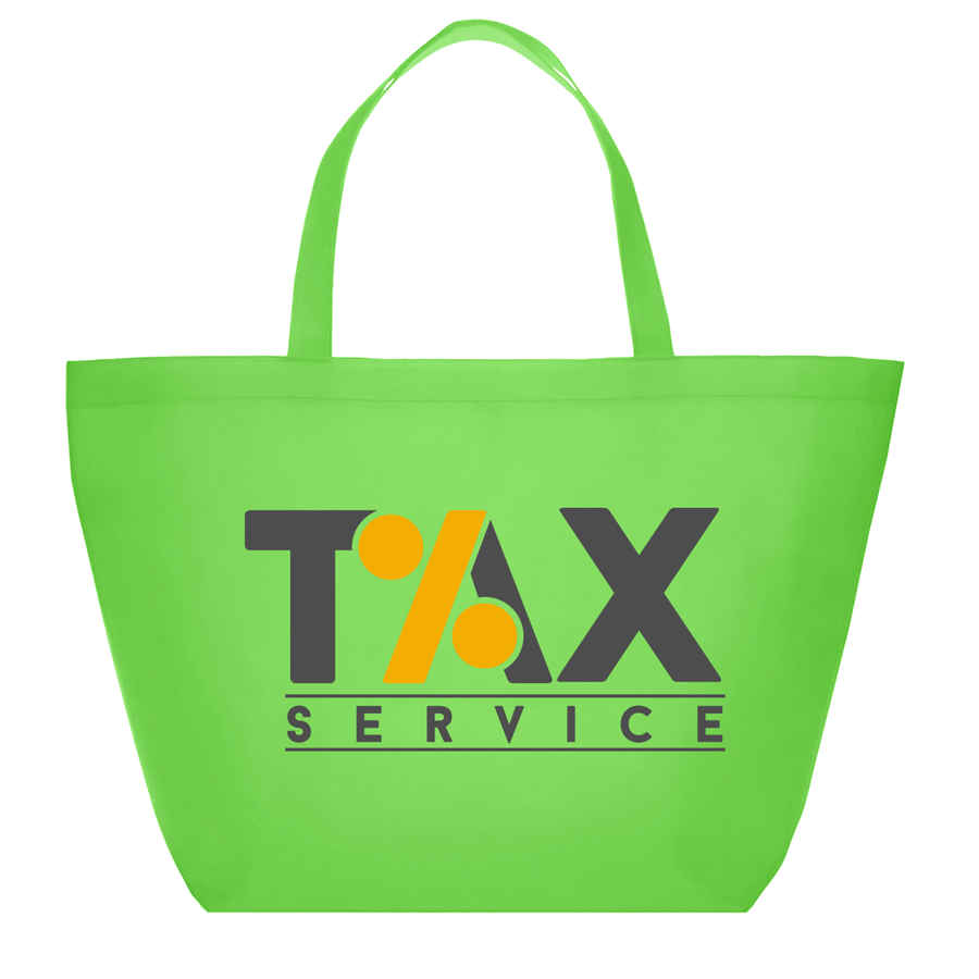 RPET Full Color PP 80 GSM Laminated Non-Woven Tote Bag -