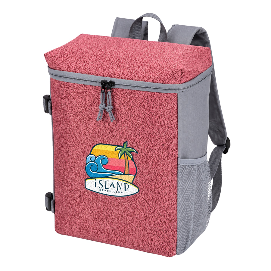 Custom Cationic Cooler Lunch Backpack - 11"x7"x16"