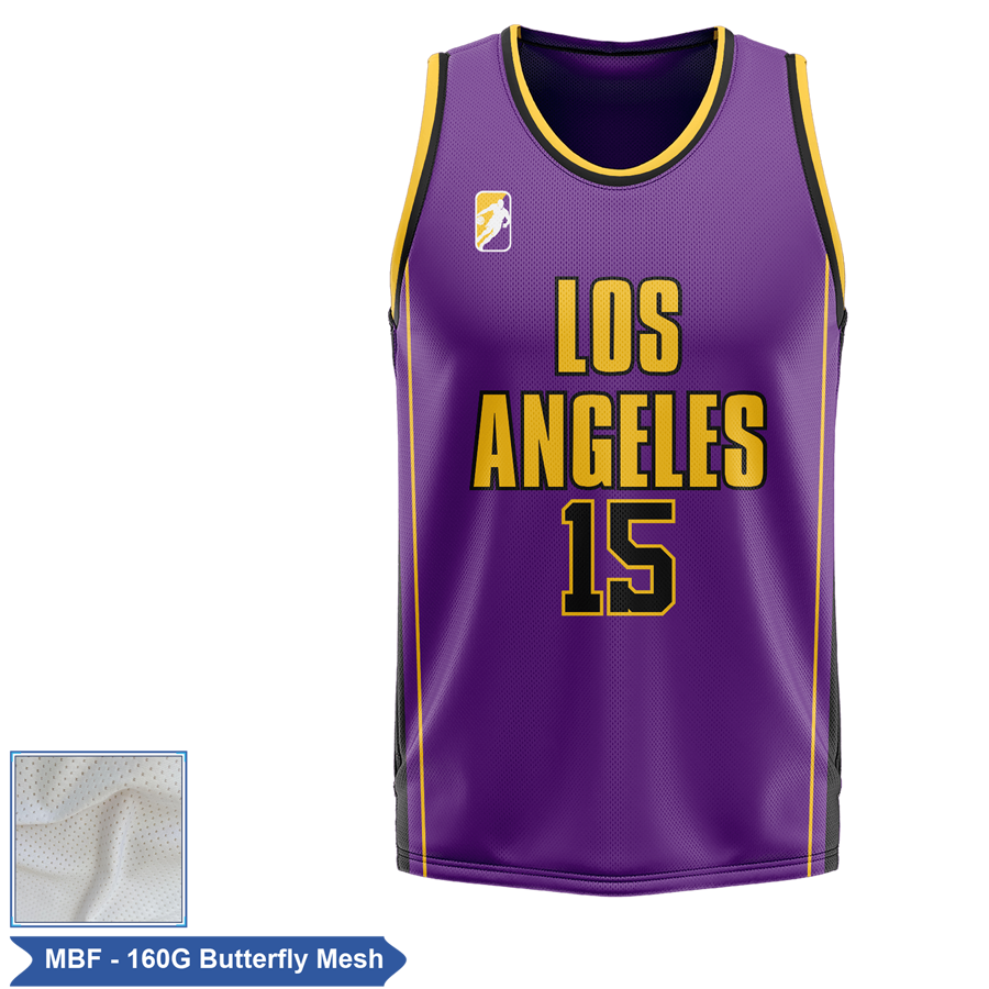 Unisex & Kids' Sublimation Basketball Jersey - Butterfly