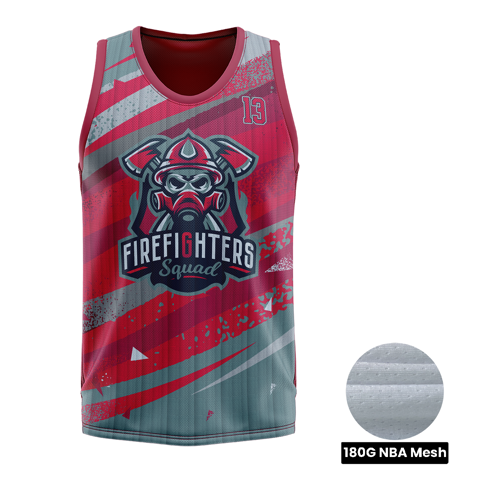 Unisex and Kids' Sublimation Basketball Jersey - 180G NBA
