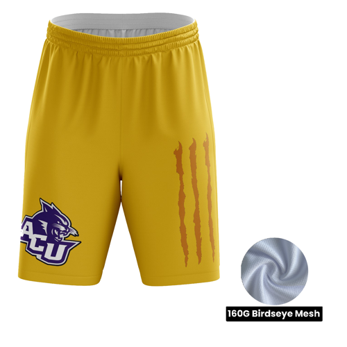 Unisex & Kids' Sublimation Standard-Length Basketball Shorts - Birdseye Mesh