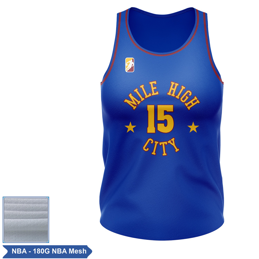 Women's Sublimation Basketball Jersey - 180G NBA Mesh
