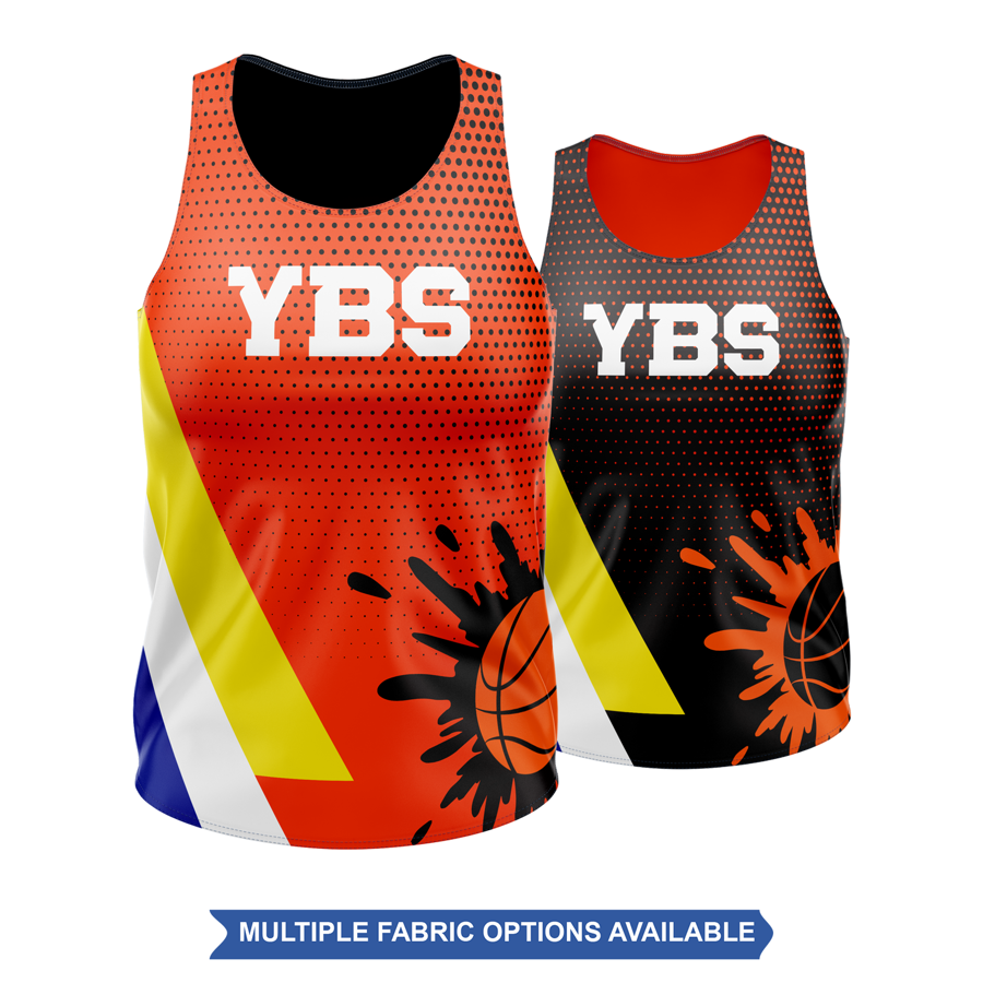 Women's Sublimation Reversible Basketball Jersey