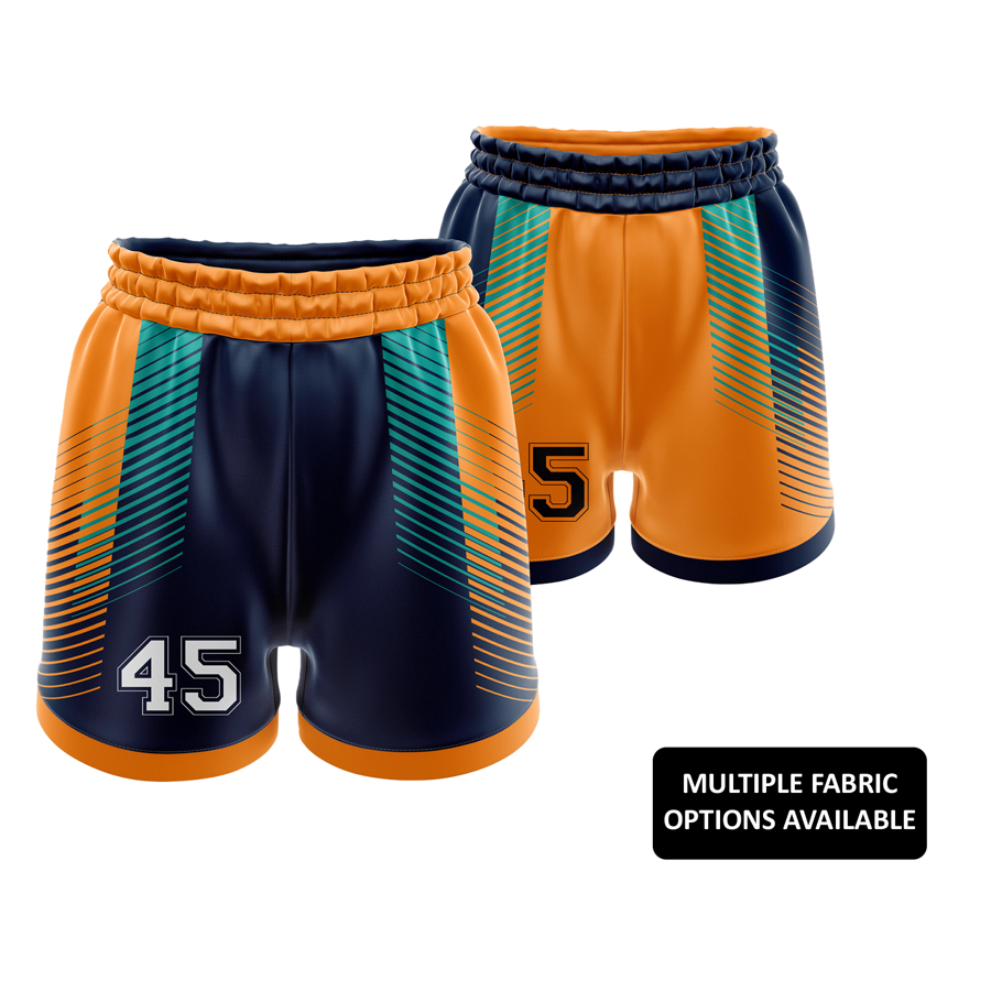 Women's Sublimation Reversible Basketball Shorts - Multiple