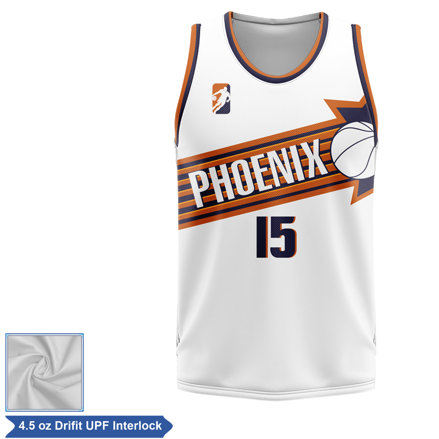 Sublimation UPF DriFit Basketball Jersey - M/W/K
