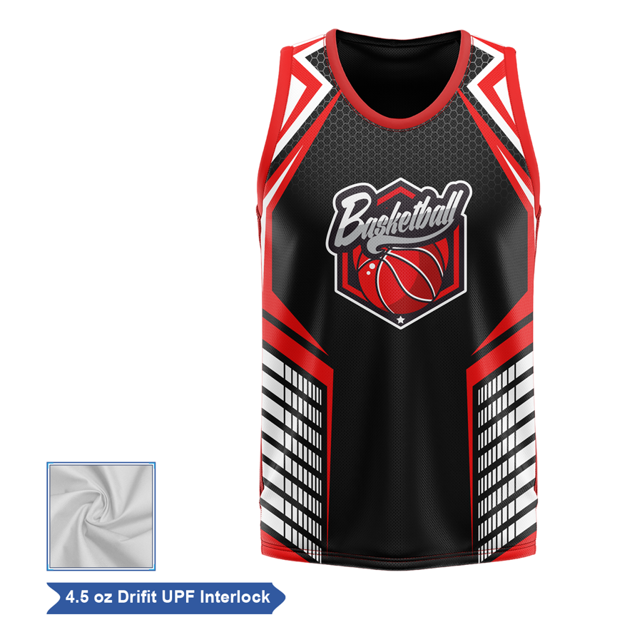 Sublimation UPF DriFit Basketball Jersey - Men Women Kids
