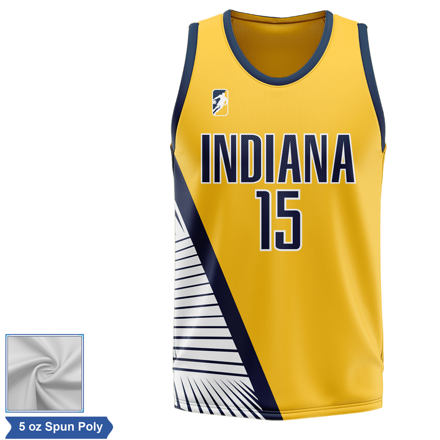 Sublimation Spun Poly Basketball Jersey - M/W/K