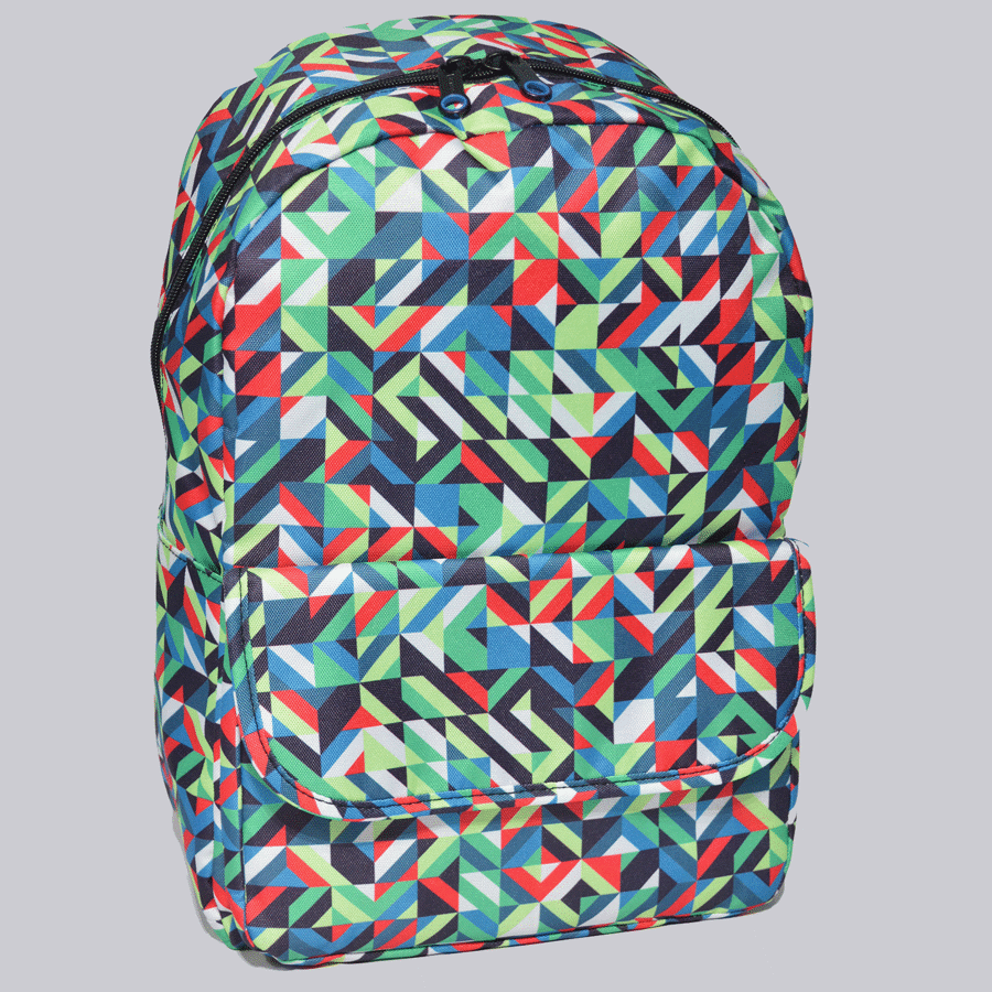 Premium Sublimation Backpack w/ Front Flap Pocket