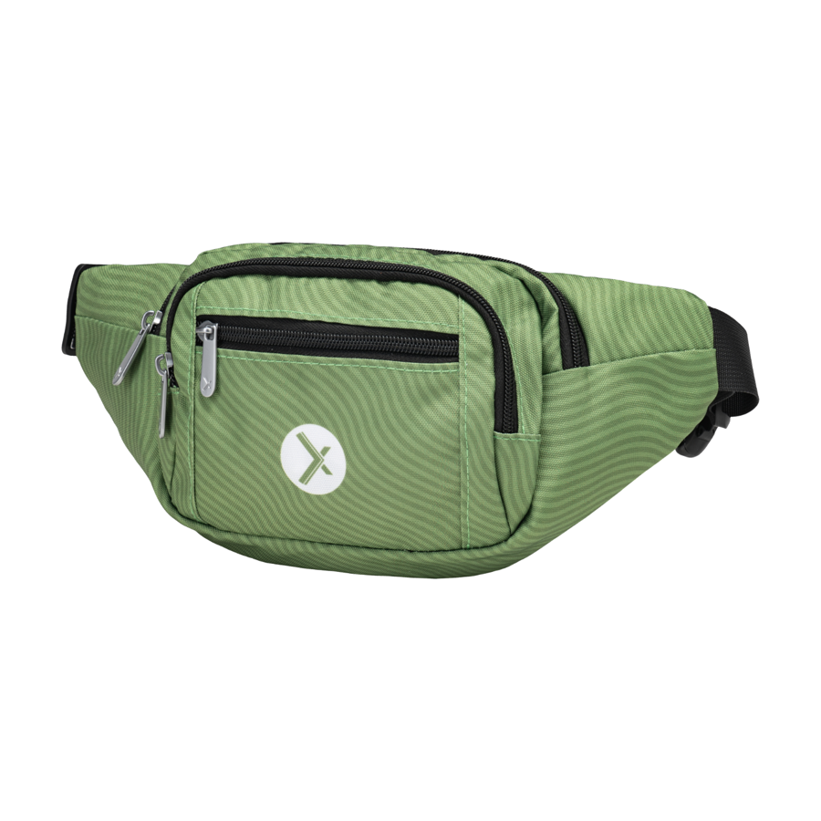 Sublimation 600D Polyester Waist Bag w/ 4 Pockets